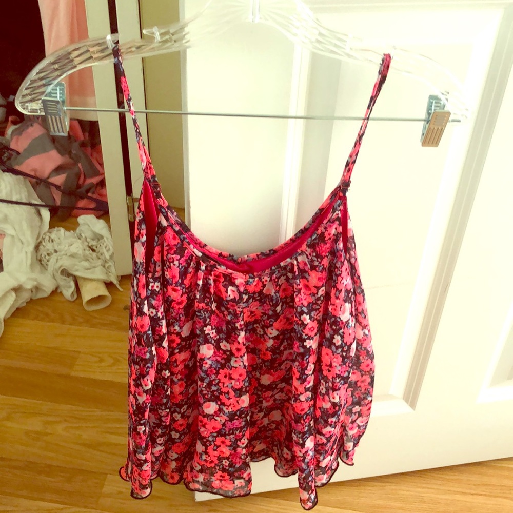 Floral tank top
